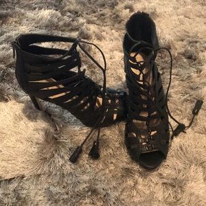 Vince Camuto peep toe heels